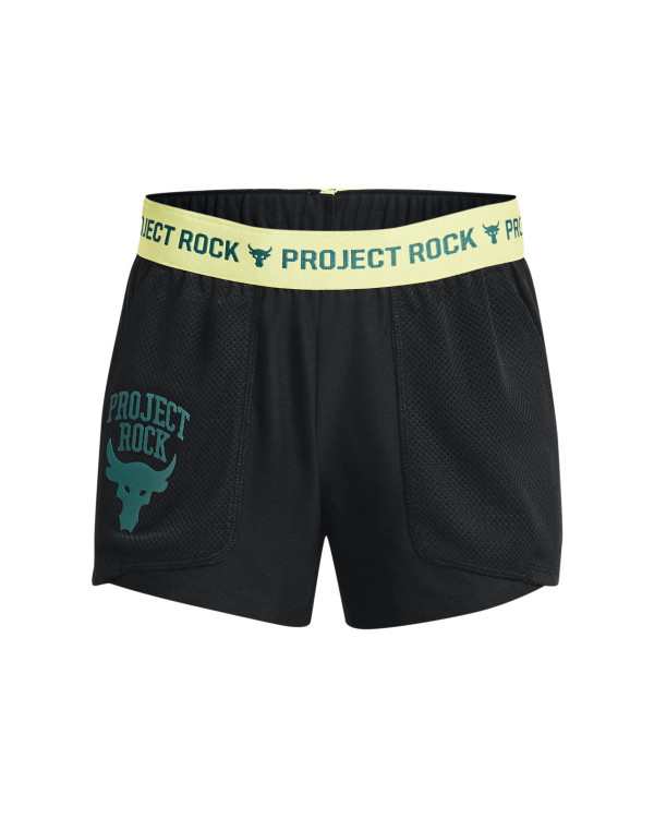 Pantaloni scurti Fete PROJECT ROCK PLAY UP SHORT Under Armour 