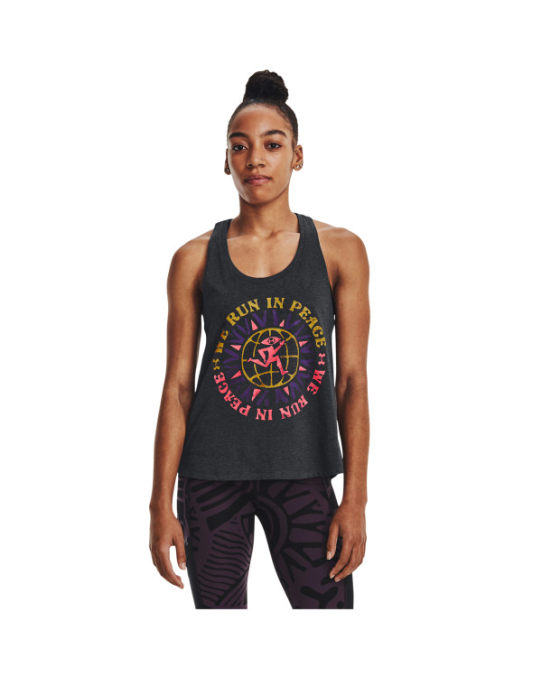 Maiou Dama RUN IN PEACE TANK Under Armour
