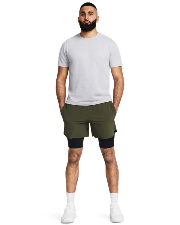 Pantaloni scurti Barbati PEAK WOVEN 2IN1 STS Under Armour 