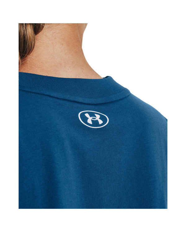 Tricou Dama COLLEGIATE CREST CROP SS Under Armour