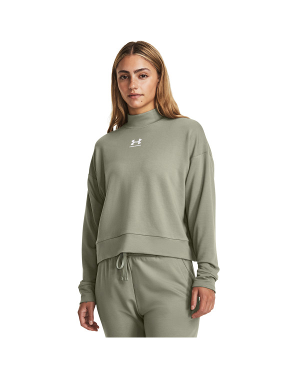 Bluza Dama RIVAL TERRY MOCK CREW Under Armour 