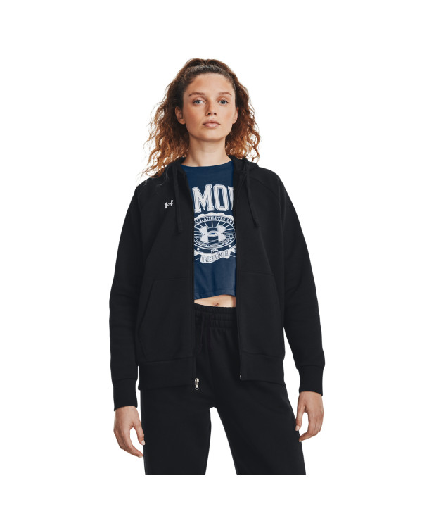 Hanorac Dama RIVAL FLEECE FZ HOODIE Under Armour