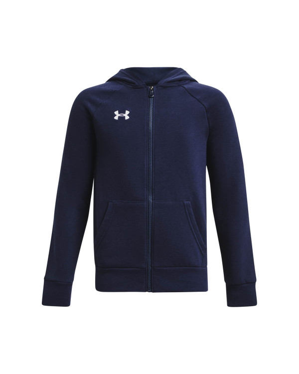 Hanorac Baieti RIVAL FLEECE FZ HOODIE Under Armour 