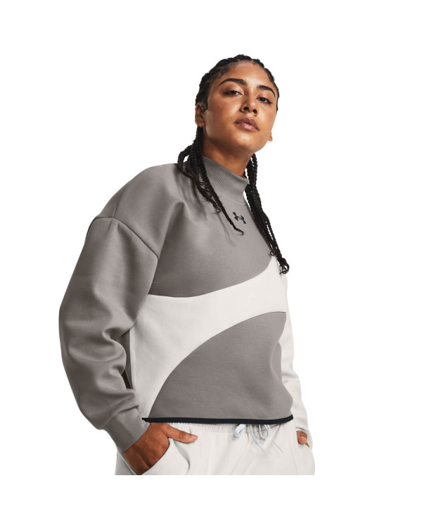 Bluza Dama UNSTOPPABLE FLC CROP CREW Under Armour