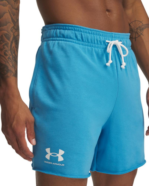 Pantaloni scurti Barbati RIVAL TERRY 6IN SHORT Under Armour 