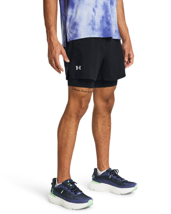 Pantaloni scurti Barbati LAUNCH 5 2-IN-1 SHORTS Under Armour 