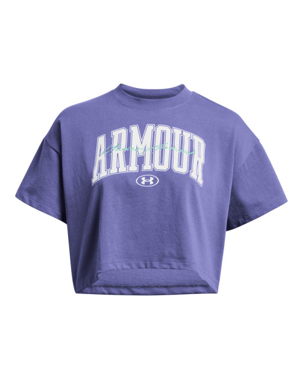 Tricou Dama HW SCRIPTED WM CROP SS Under Armour 