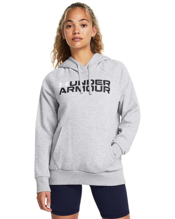 Hanorac Dama RIVAL FLEECE WORDMARK HOODIE Under Armour