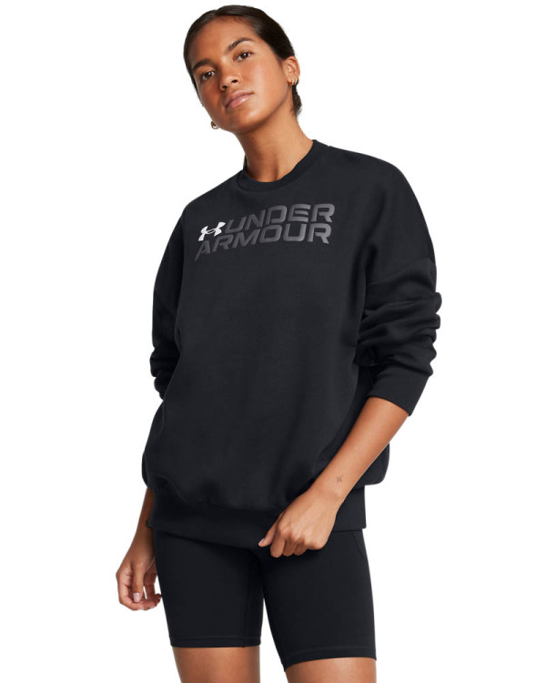 Bluza Dama RIVAL FLEECE WORDMARKOS CREW Under Armour