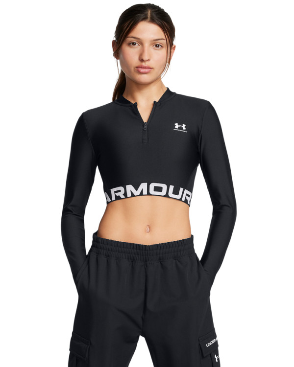 Bluza Dama HEATGEAR RIB 1/4 ZIP LS Under Armour 