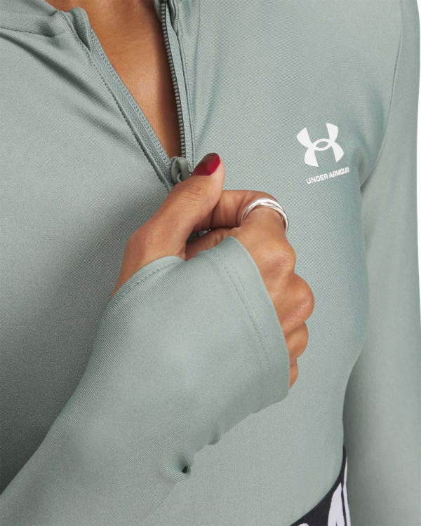 Bluza Dama HEATGEAR RIB 1/4 ZIP LS Under Armour 