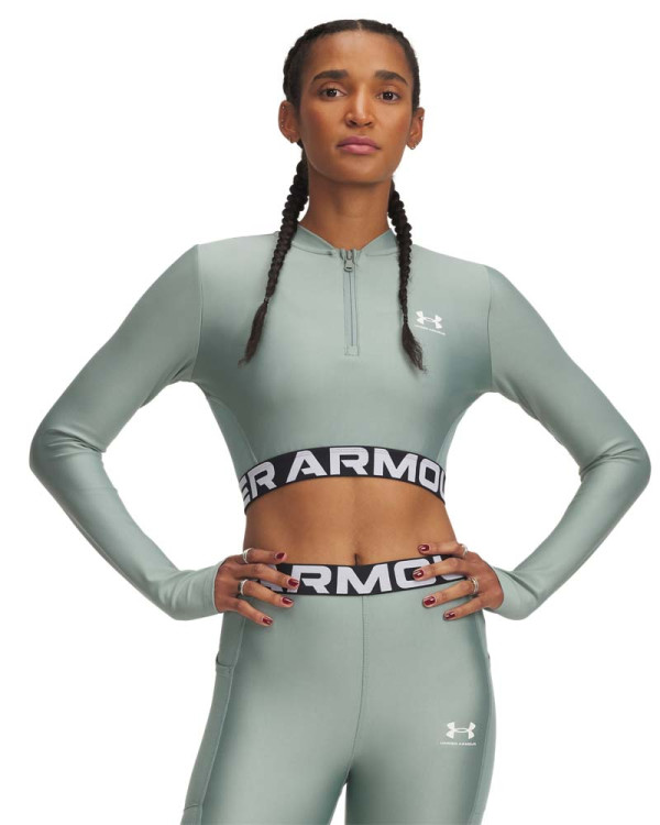 Bluza Dama HEATGEAR RIB 1/4 ZIP LS Under Armour 