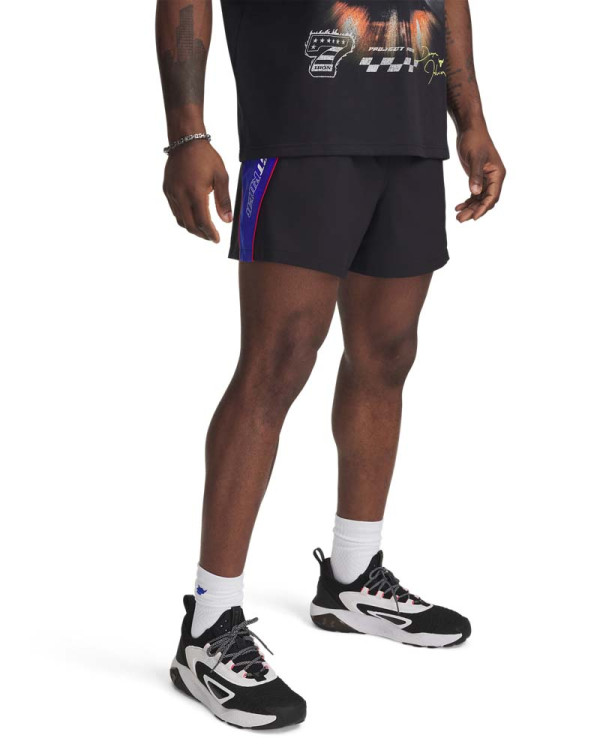 Pantaloni scurti Barbati Project Rock COLORBLOCK WVN SHORT Under Armour 