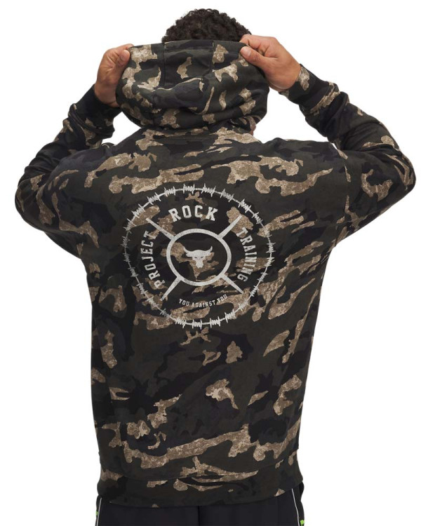 Hanorac Barbati Project Rock AOP TERRY HD Under Armour 