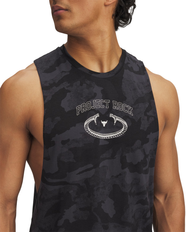 Maiou Barbati PROJECT ROCK CAMO TANK Under Armour 