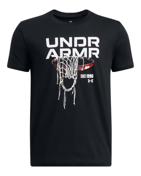 Tricou Baieti B HOOPS NET SS Under Armour 