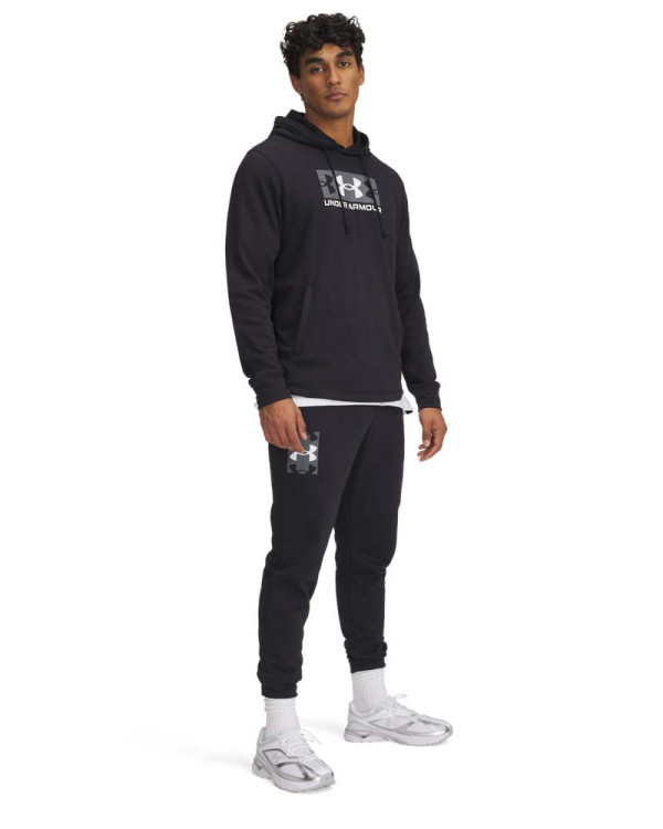 Pantaloni Barbati RIVAL TERRY LOGO JOGGER Under Armour 