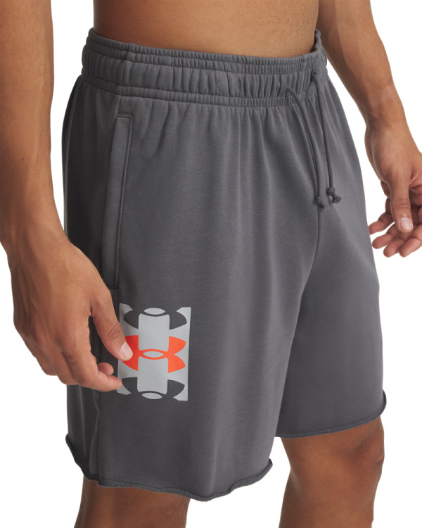 Pantaloni scurti Barbati RIVAL TERRYLOGO8INSHORT Under Armour 