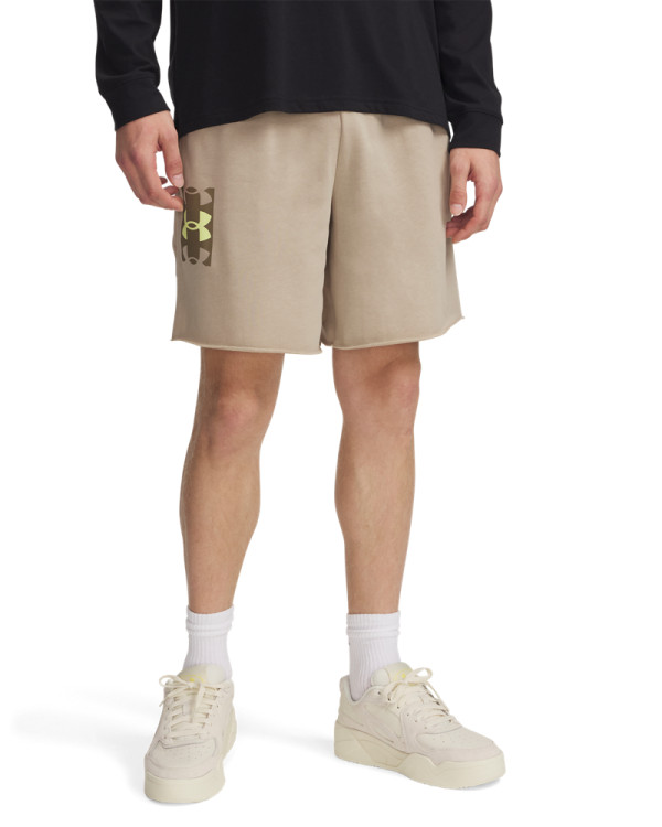 Pantaloni scurti RIVAL Barbati TERRYLOGO8INSHORT Under Armour 