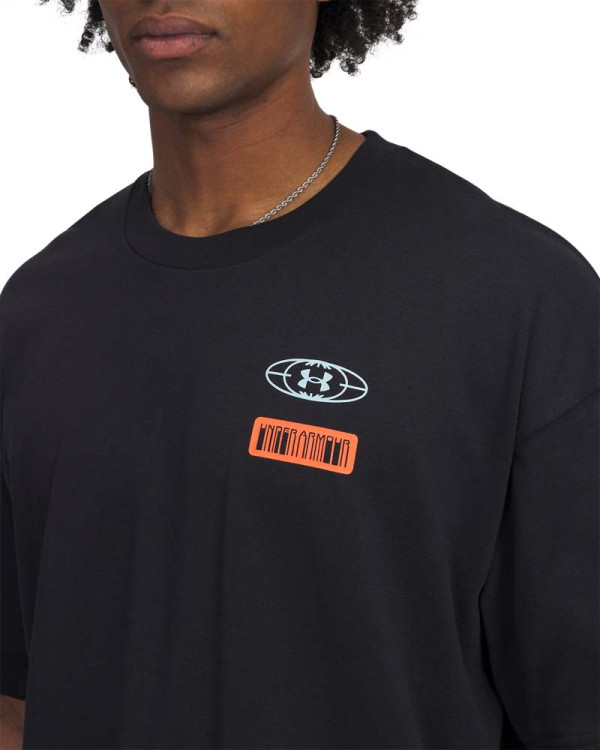 Tricou Barbati HWT HOOPS MIX TAPE SS Under Armour 