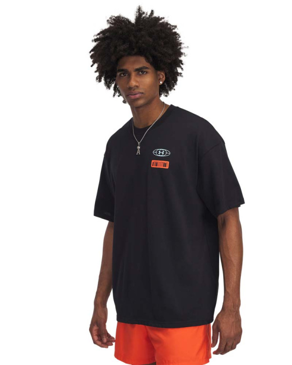 Tricou Barbati HWT HOOPS MIX TAPE SS Under Armour 