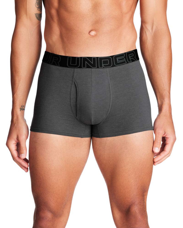 Boxeri Barbati PERFORMANCE COTTON - SOLID 3 IN 3PK Under Armour 