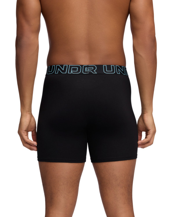 UA PERFORMANCE COTTON - SOLID 6 IN 3PK 