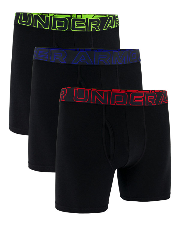 Lenjerie intima Barbati PERFORMANCE COTTON - SOLID 6 IN 3PK Under Armour 