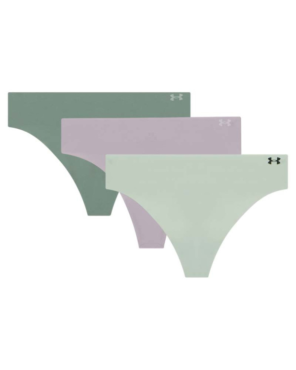 Lenjerie intima Dama PURE STRETCH NO SHOW THONG -SOLID 3PK Under Armour 