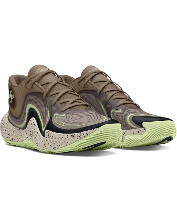 Ghete Baschet Unisex SPAWN 6 MID CAMO Under Armour