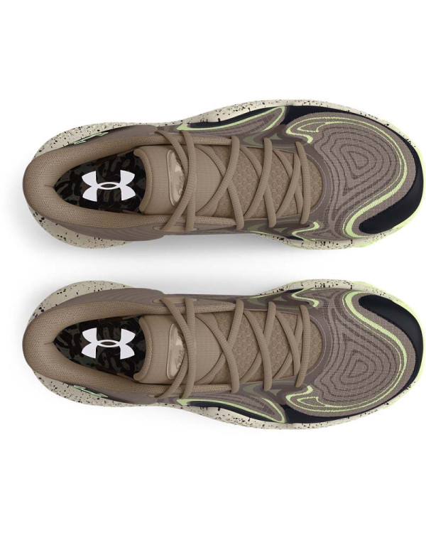 Ghete Baschet Unisex SPAWN 6 MID CAMO Under Armour
