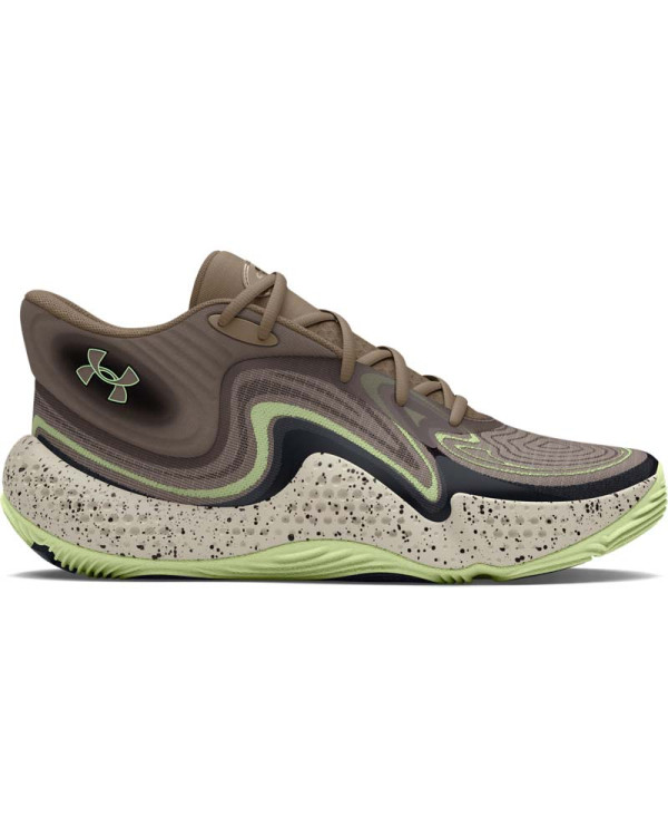 Ghete Baschet Unisex SPAWN 6 MID CAMO Under Armour