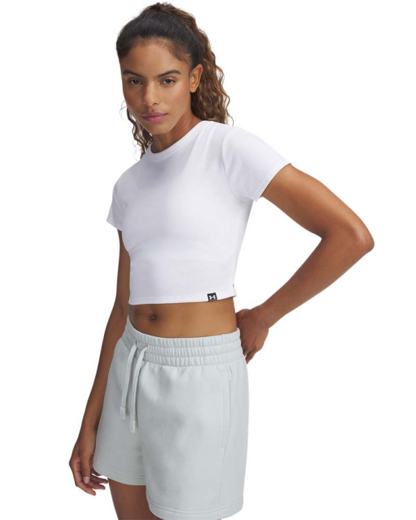 Tricou Dama RIVAL RIB BABY TEE Under Armour 