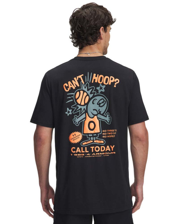 Tricou Barbati M 60/40S CAN T HOOP SS Under Armour