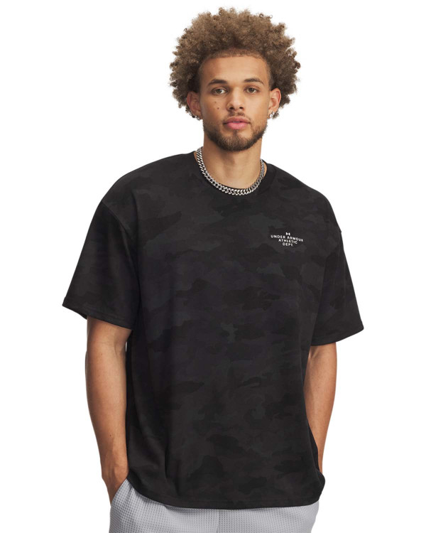 Tricou Barbati HEAVYWEIGHT ATHLETIC DEPT AOP SHORTSLEEVE UnderArmour 