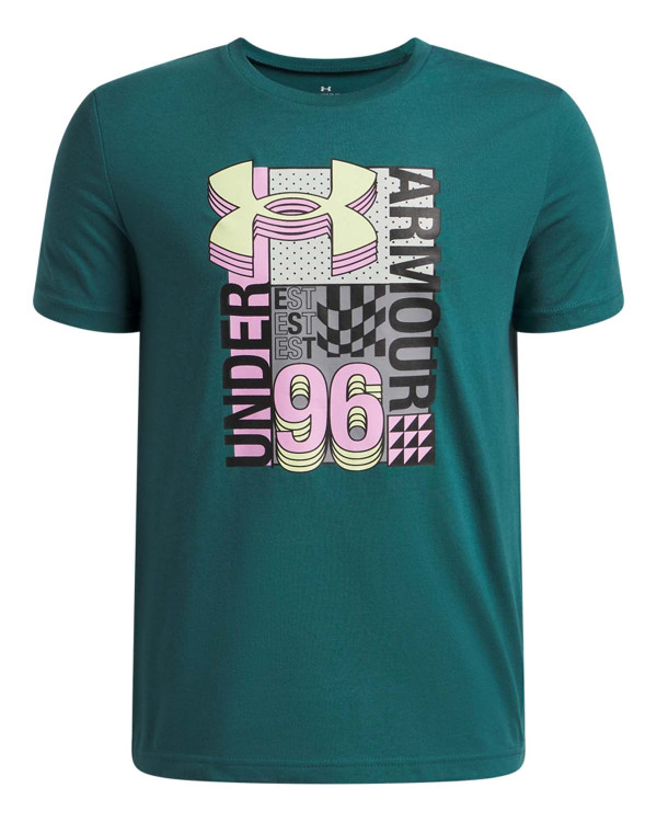 Tricou Baieti B LOGO WM COLLAGE SS Under Armour 