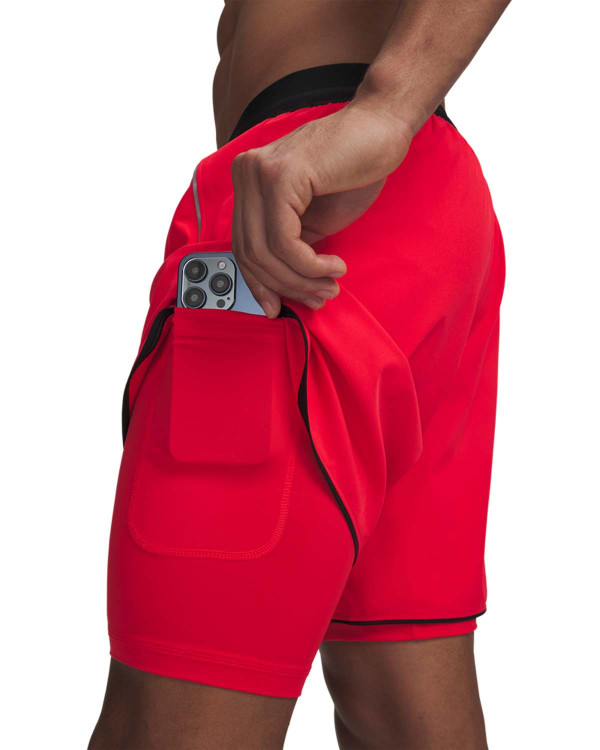 Pantaloni scurti Barbati VELOCITI PRO 2-IN-1 SHORT Under Armour 