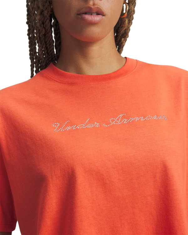 Tricou Dama CROP SHORT SLEEVE Under Armour 