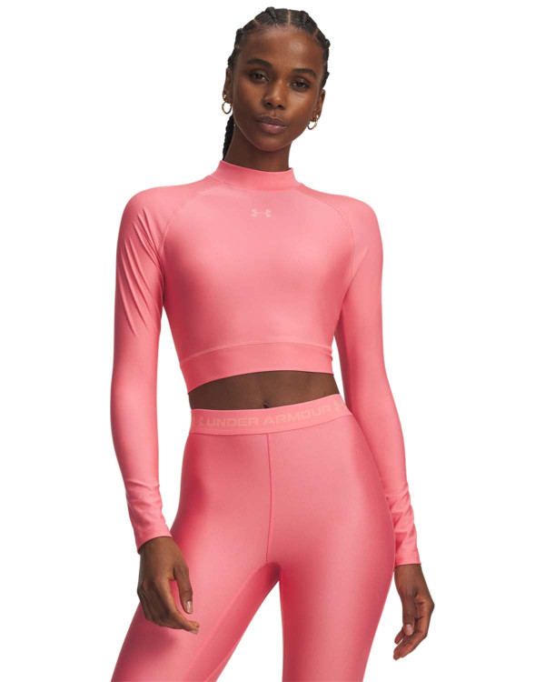 Bluza Dama HEATGEAR CROP MOCK LS Under Armour 