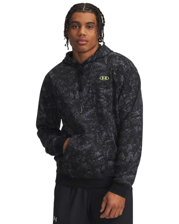 Hanorac Barbati RIVAL FLEECE PRINTED HOODIE Under Armour 