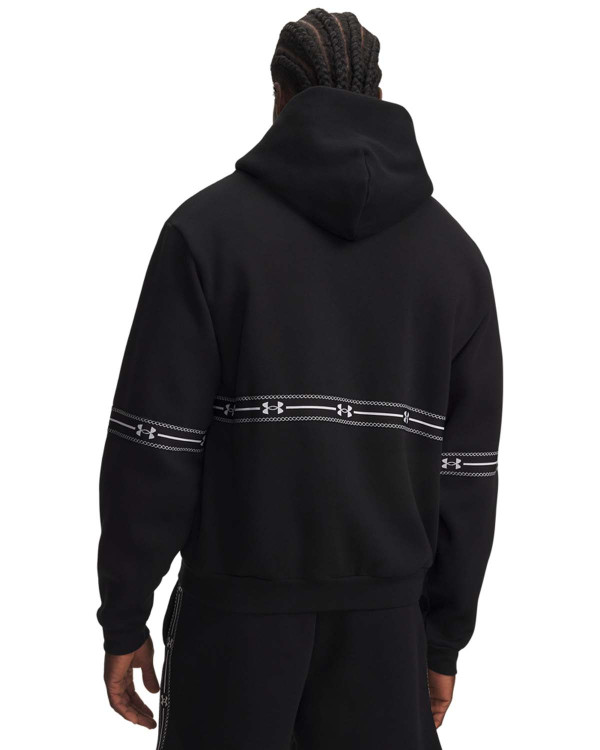 Hanorac Barbati Icon Fleece Taped Full Zip Under Armour 