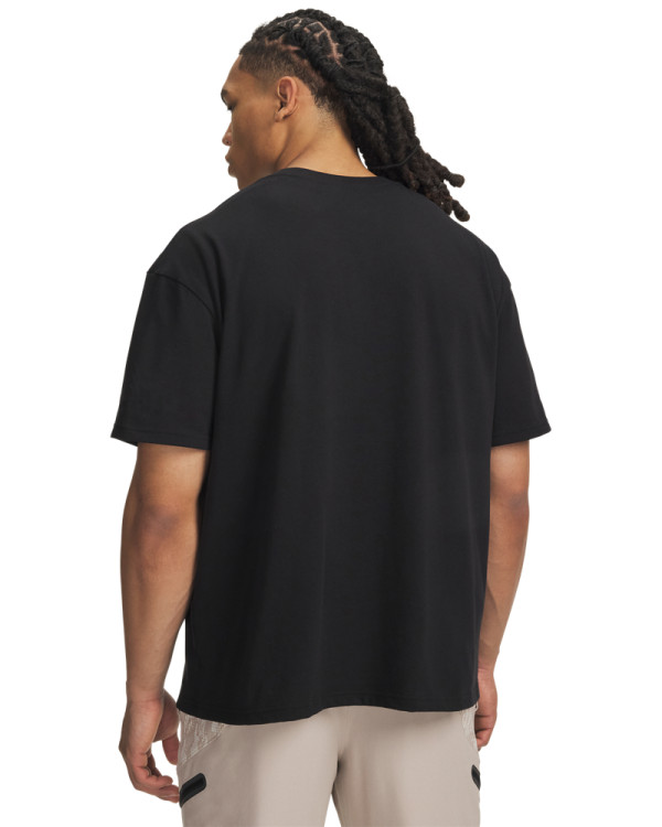 Tricou Barbati HEAVYWEIGHT METAL LOGO SHORT SLEEVE Under Armour 