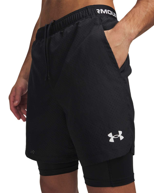 Pantaloni scurti Barbati VANISH WOVEN SHORT 2.0 2N1 Under Armour 