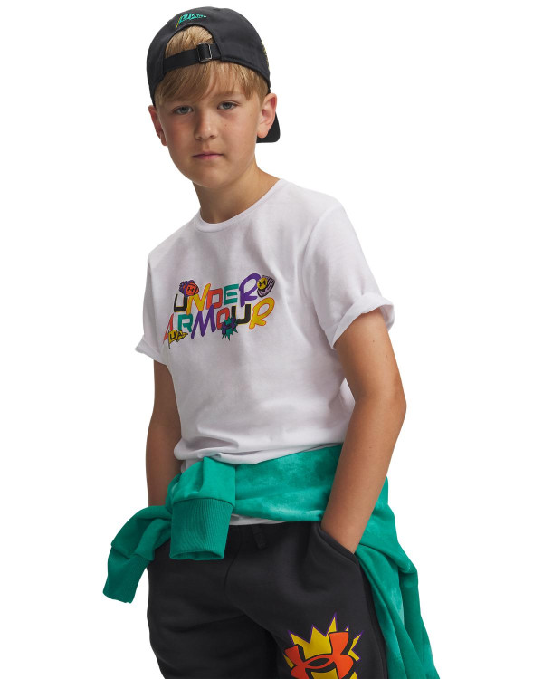 Tricou Baieti PATCH PACK Wordmark Short Sleeve 