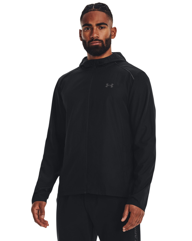 Jacheta Barbati STORM RUN HOODED JACKET Under Armour | Under