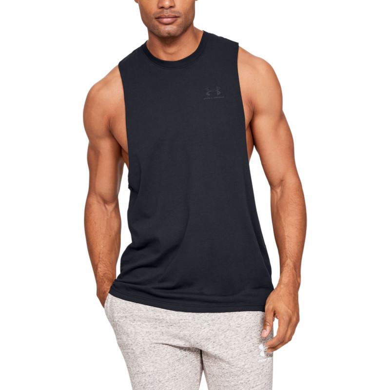 Maiou Barbati LEFT CHEST CUT OFF TANK Under Armour