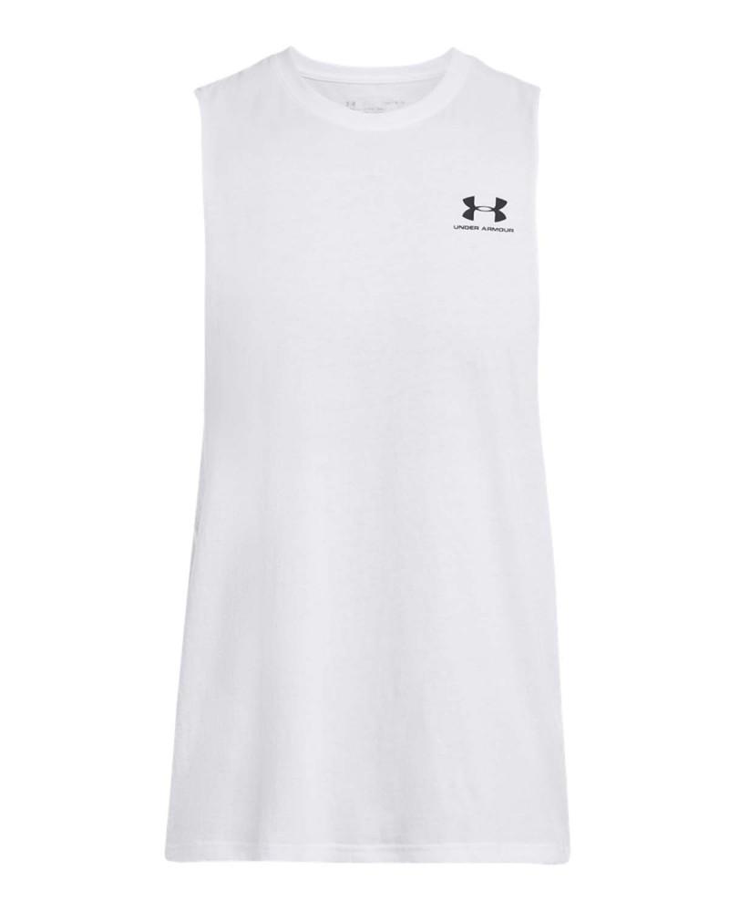 Maiou Barbati LEFT CHEST CUT OFF TANK Under Armour 