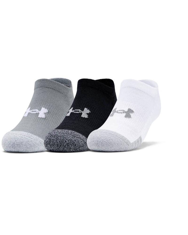 Sosete Unisex YTH HEATGEAR NO SHOW 3PK Under Armour
