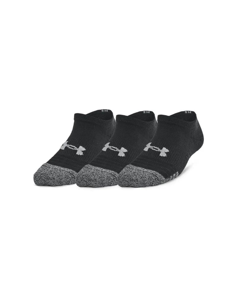 Sosete Unisex HEATGEAR 3PK NO SHOW YTH Under Armour 