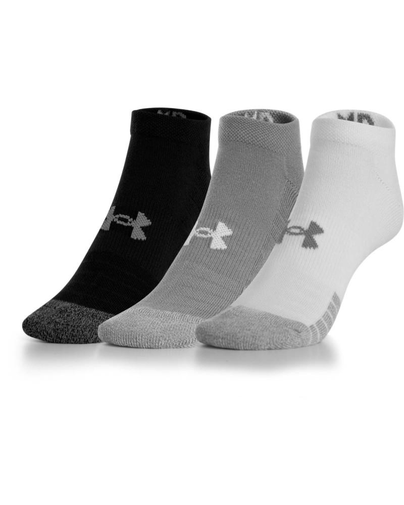 Sosete Unisex HEATGEAR 3PK NO SHOW YTH Under Armour 